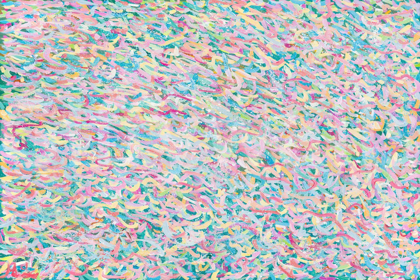 A high-quality abstract sweet wall mural for walls.

