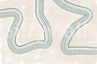 A high-quality minimalist wall mural for walls.

