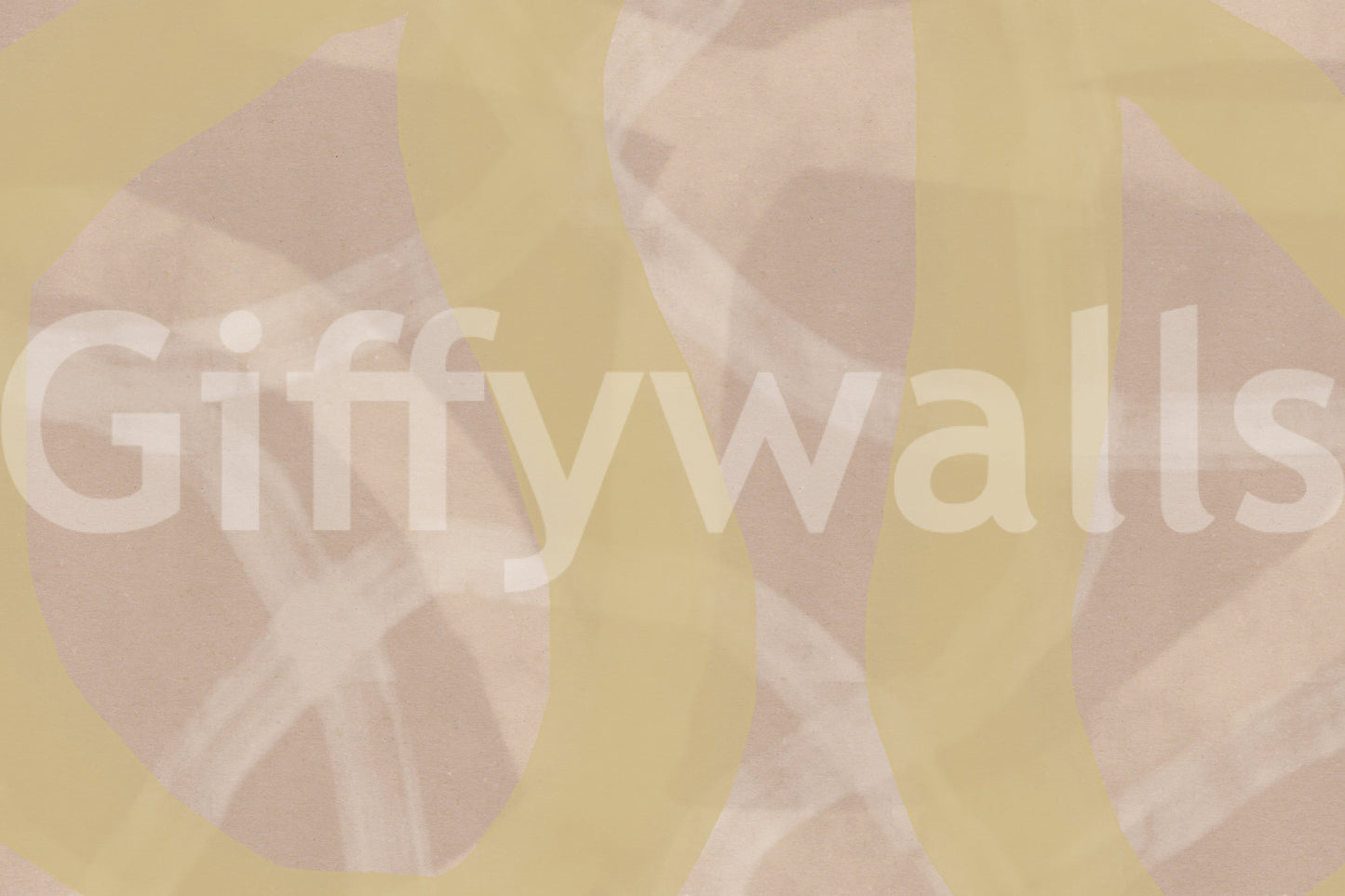 A beautiful modern art wall mural for a living room.

