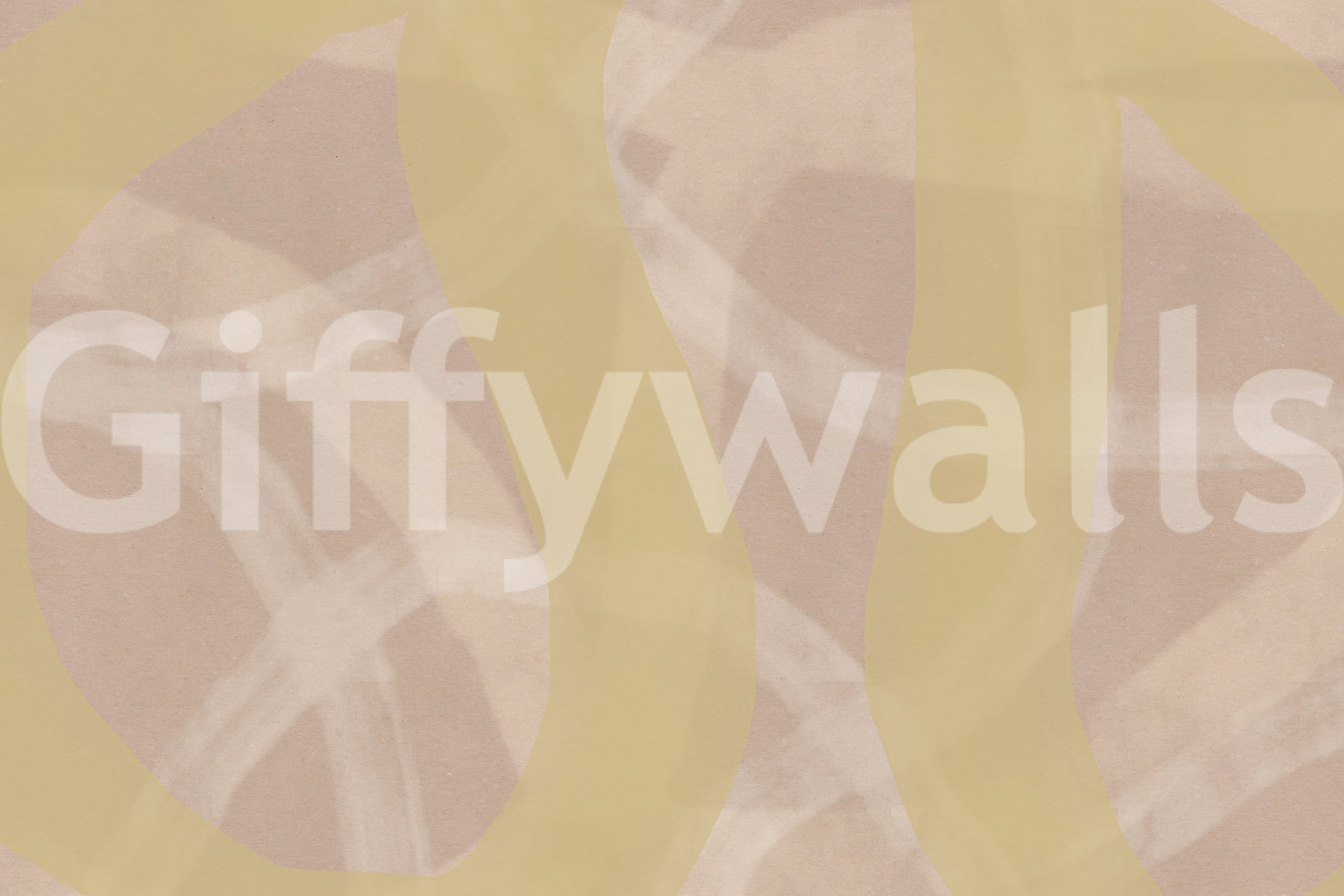 A beautiful modern art wall mural for a living room.

