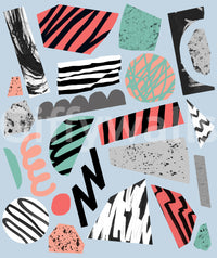 A high-quality minimalist wall mural for walls.

