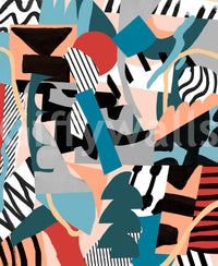 A high-quality minimalist print wall mural for walls.

