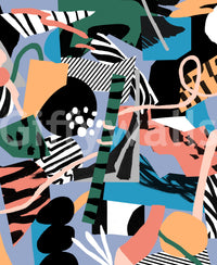 A high-quality abstract print wall mural for walls.

