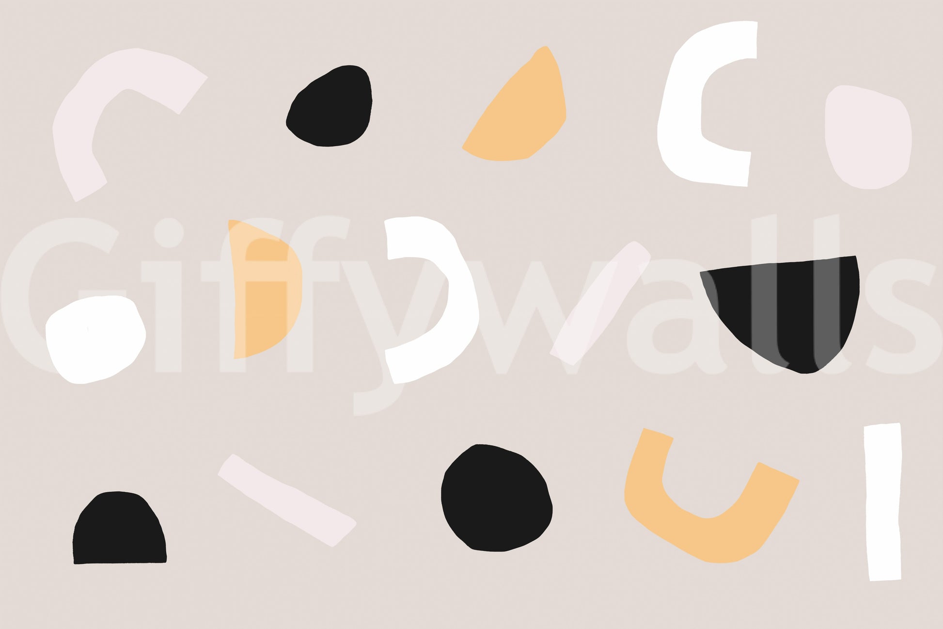 A high-quality abstract print wall mural for walls.