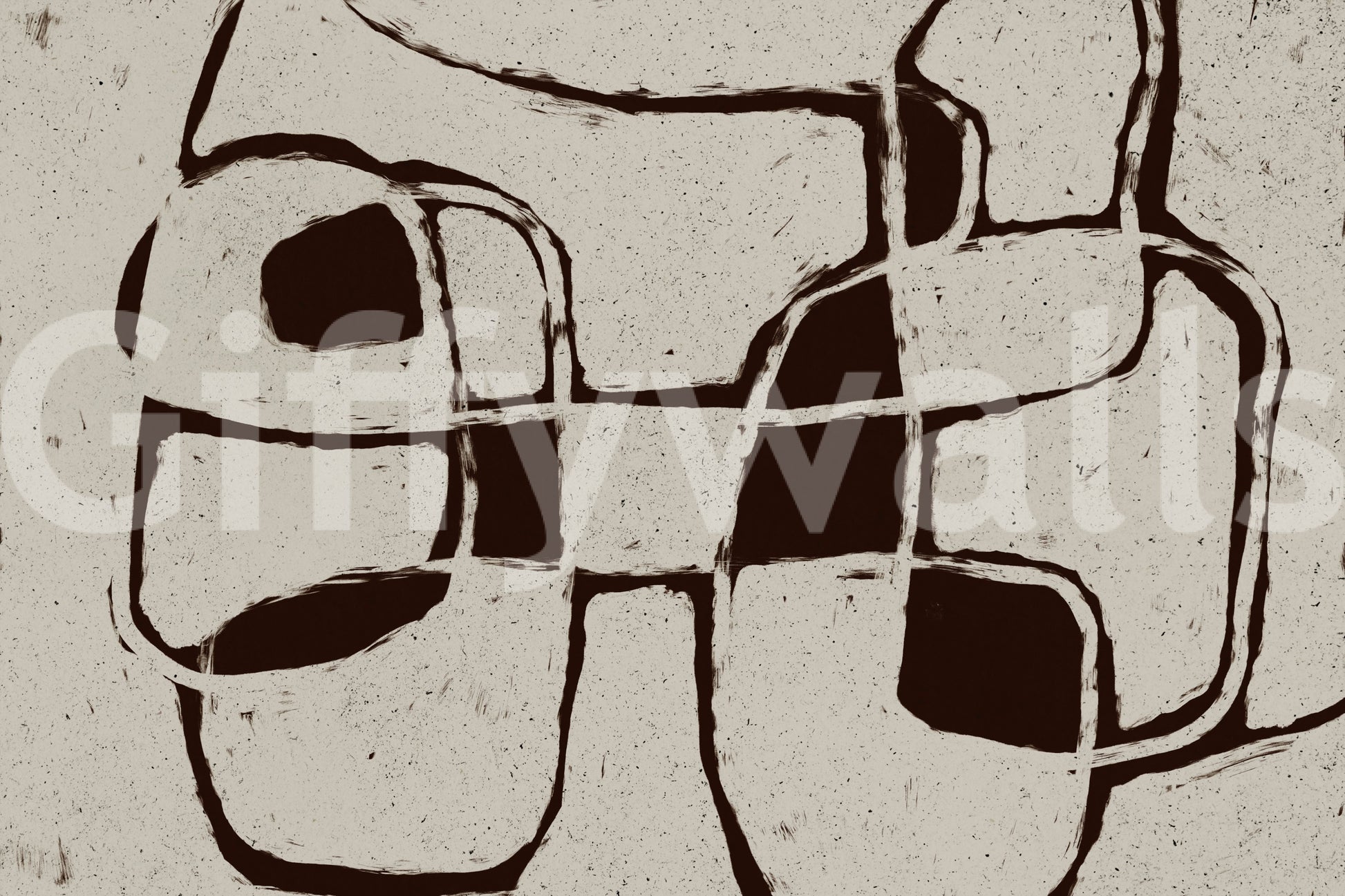 A high-quality abstract print wall mural for walls.