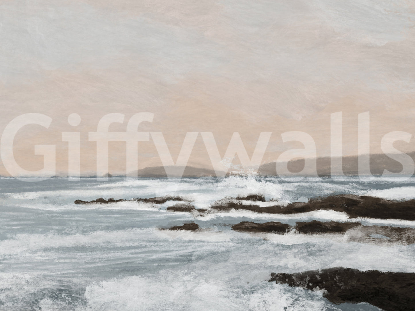 Coastal Hues Wall Mural -2817437