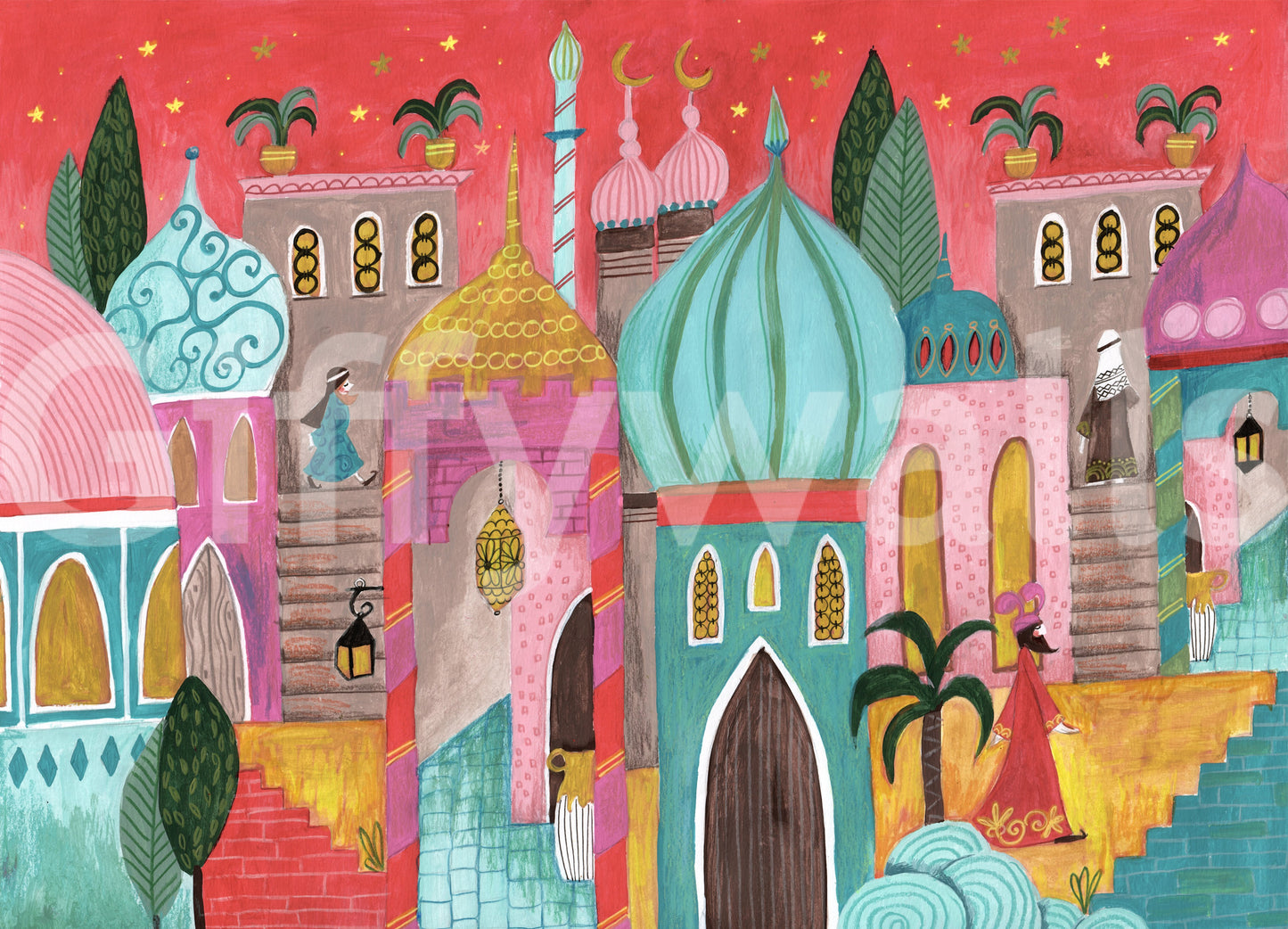 Arabian Nights Wall Mural -2663599