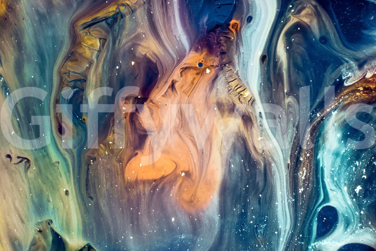 Fluid Universe Wall Mural -2463761