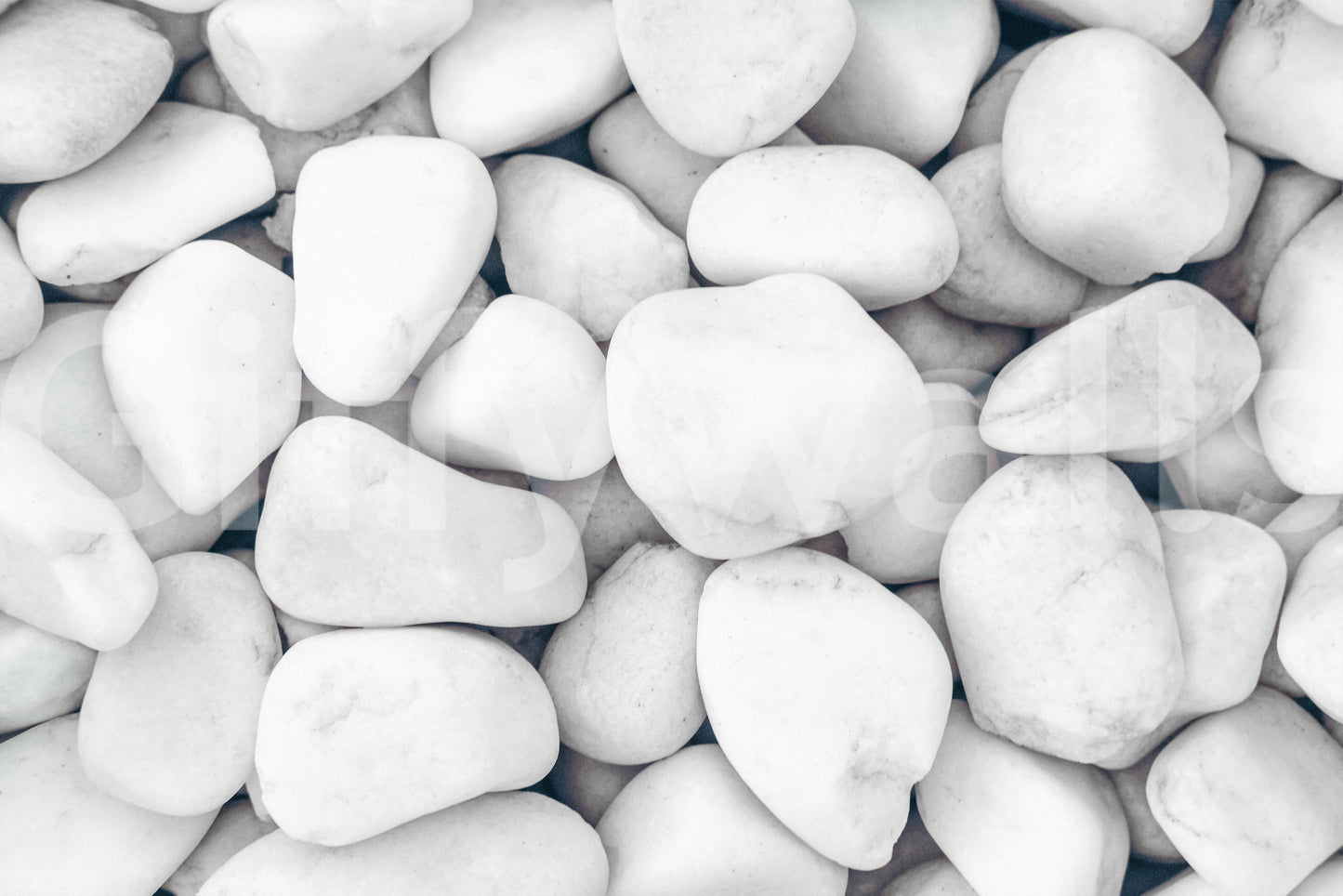 White Pebble Dream Wall Mural -2268938