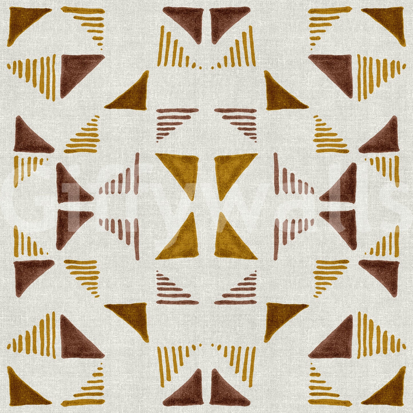 Triangles Composition Warm Wallpaper⁠