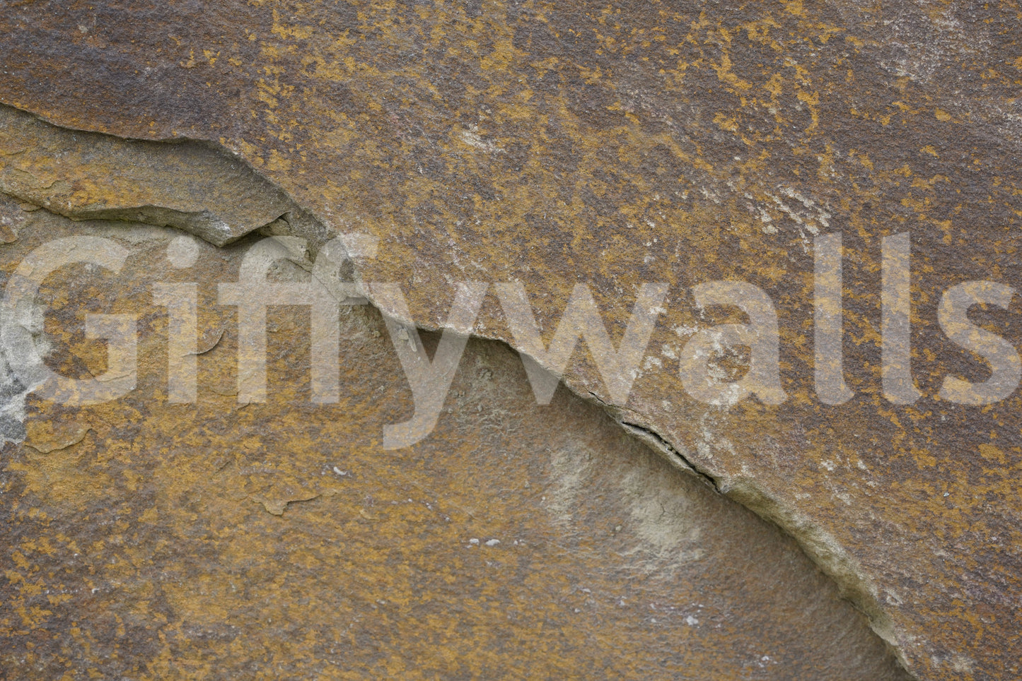Cracked Stone Wall Wall Mural -2566606