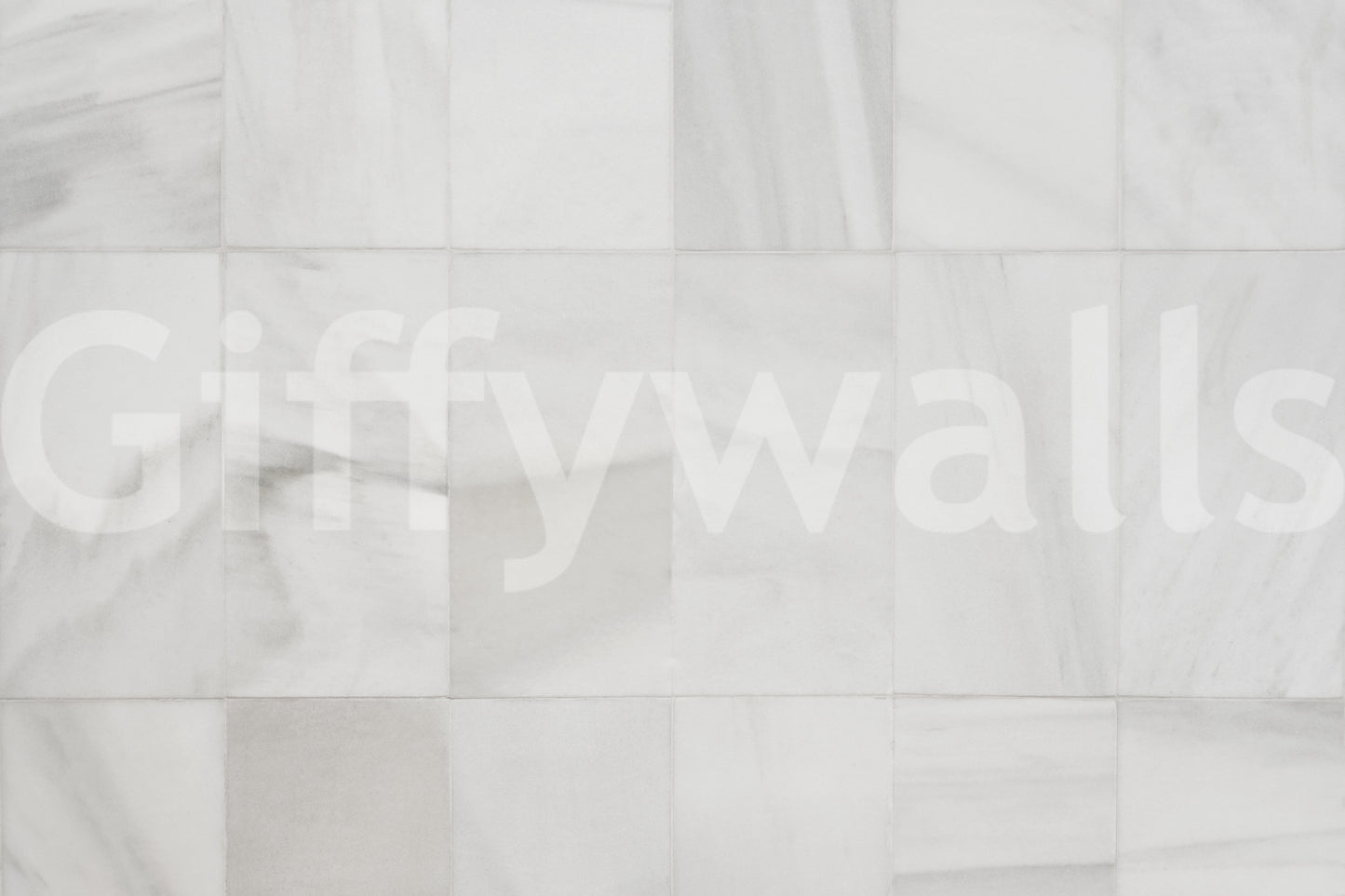 White Stone Blocks Wall Mural -2308177