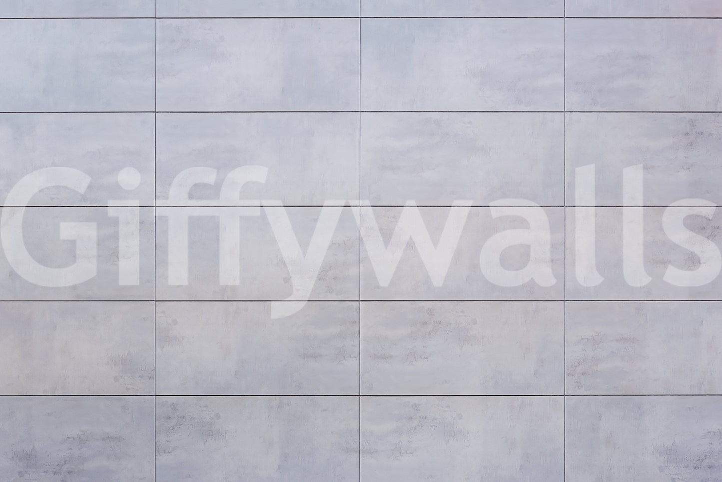 Cool Grey Grid Wall Mural -2306811