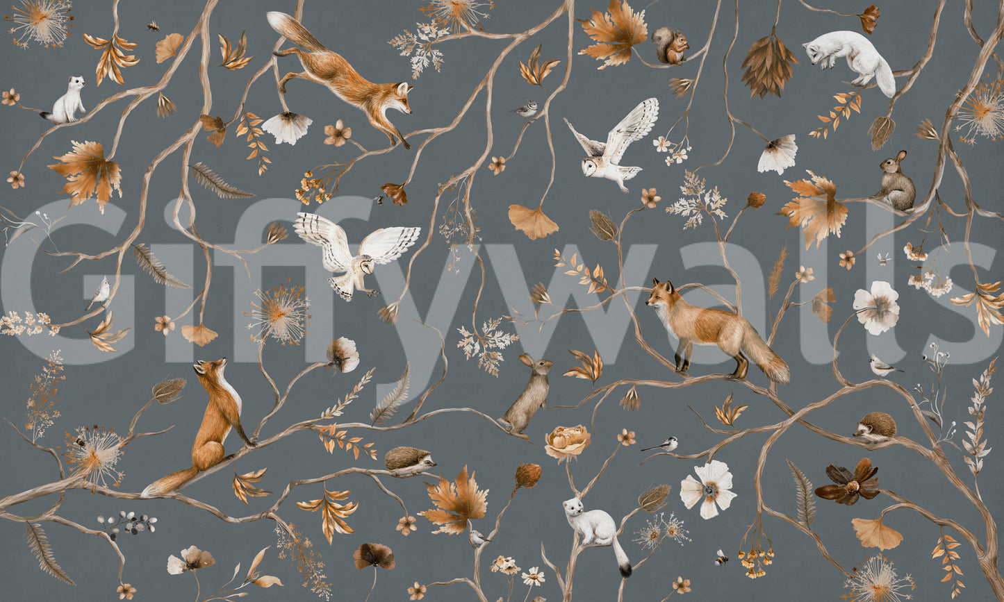Enchanted Woodland Tales Wall Mural