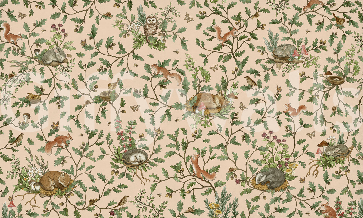 Oak Haven Wall Mural