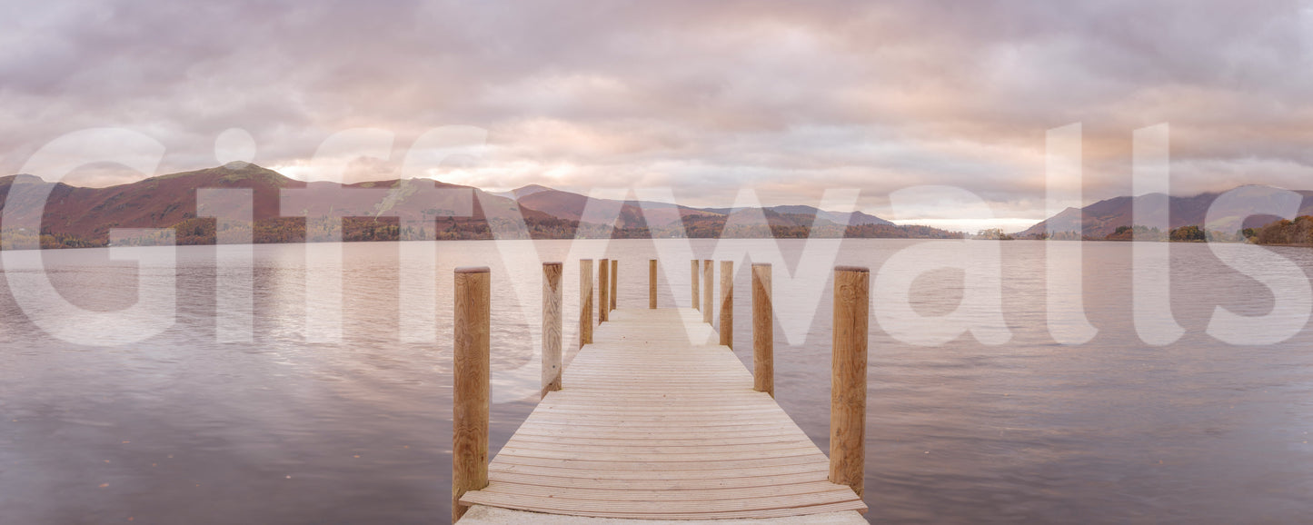 Piering into Nature's Heart Wall Mural