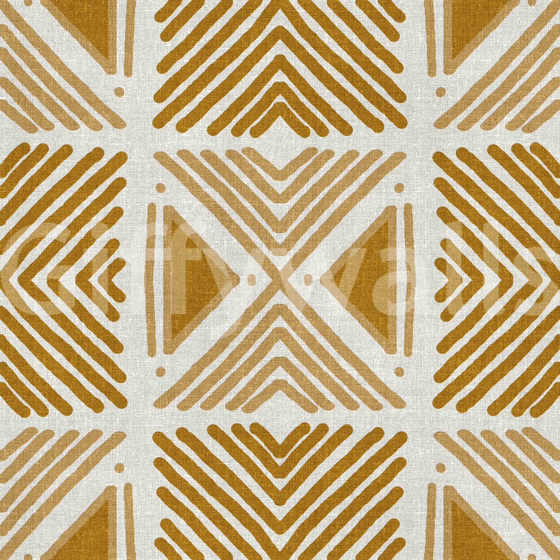 Organic abstract wallpaper, ethnic inspiration, unique Tribal Foliage.