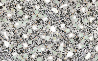 Geometric abstract aggregate Modern Terrazzo wall mural modern style.