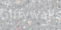 Contemporary Terrazzo Cement wallpaper. Bold stone pieces.