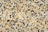 Warm-toned aggregate Earth Stone printed wallpaper.