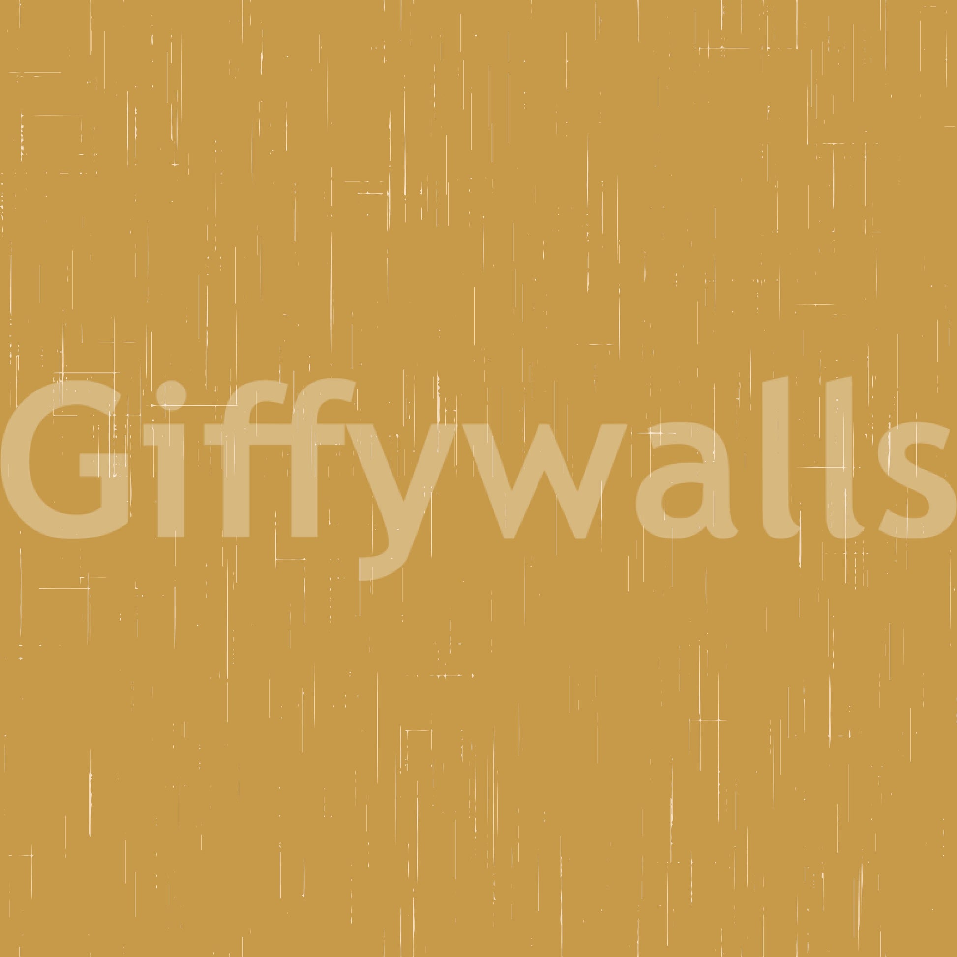 Vibrant ocher colored wall mural, simple yet sophisticated distressed texture.