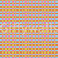 Vibrant Quilt Blocks wallpaper, odd orange and yellow, sophisticated design.