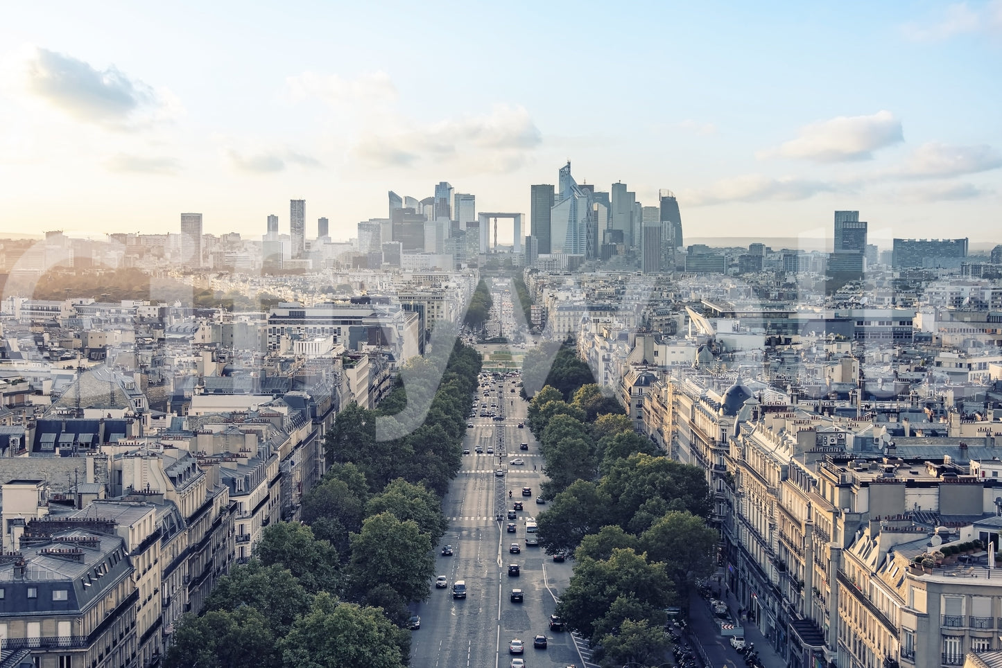 Parisian Panorama Wall Mural