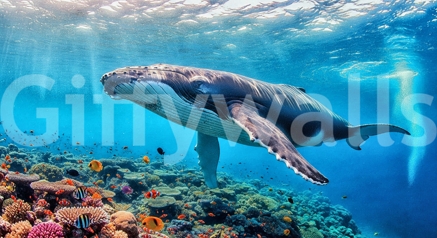 Ocean Giant's Realm Wall Mural