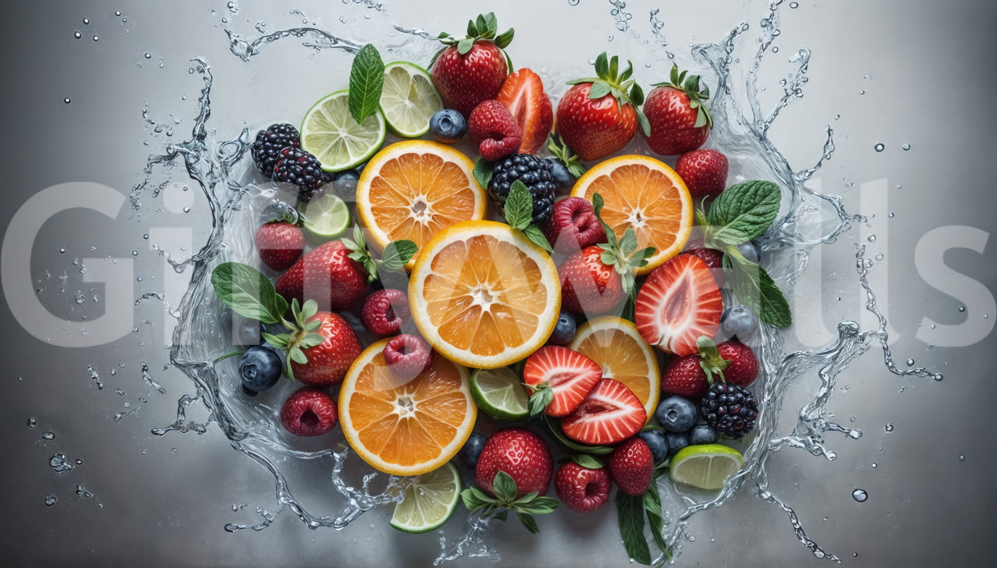 Fresh Splash Wall Mural