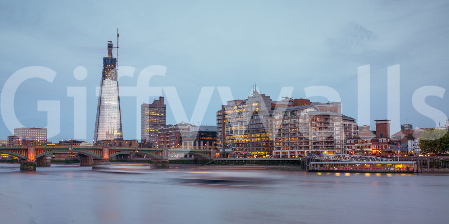 London Luminescence Wall Mural