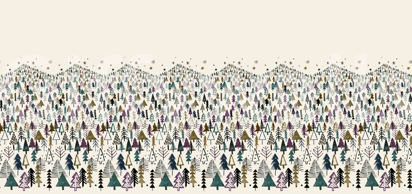 Winter Tree Wonderland Wall Mural