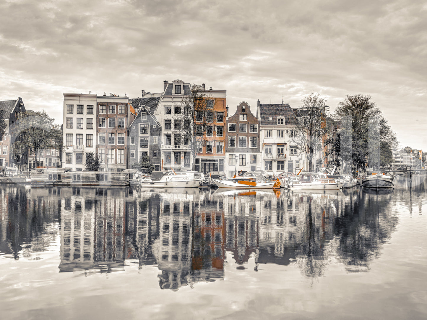 Canal Harmony Wall Mural