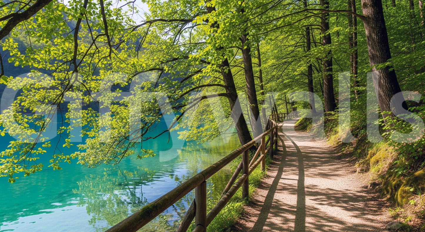 Wandbild „Ruhe am See“