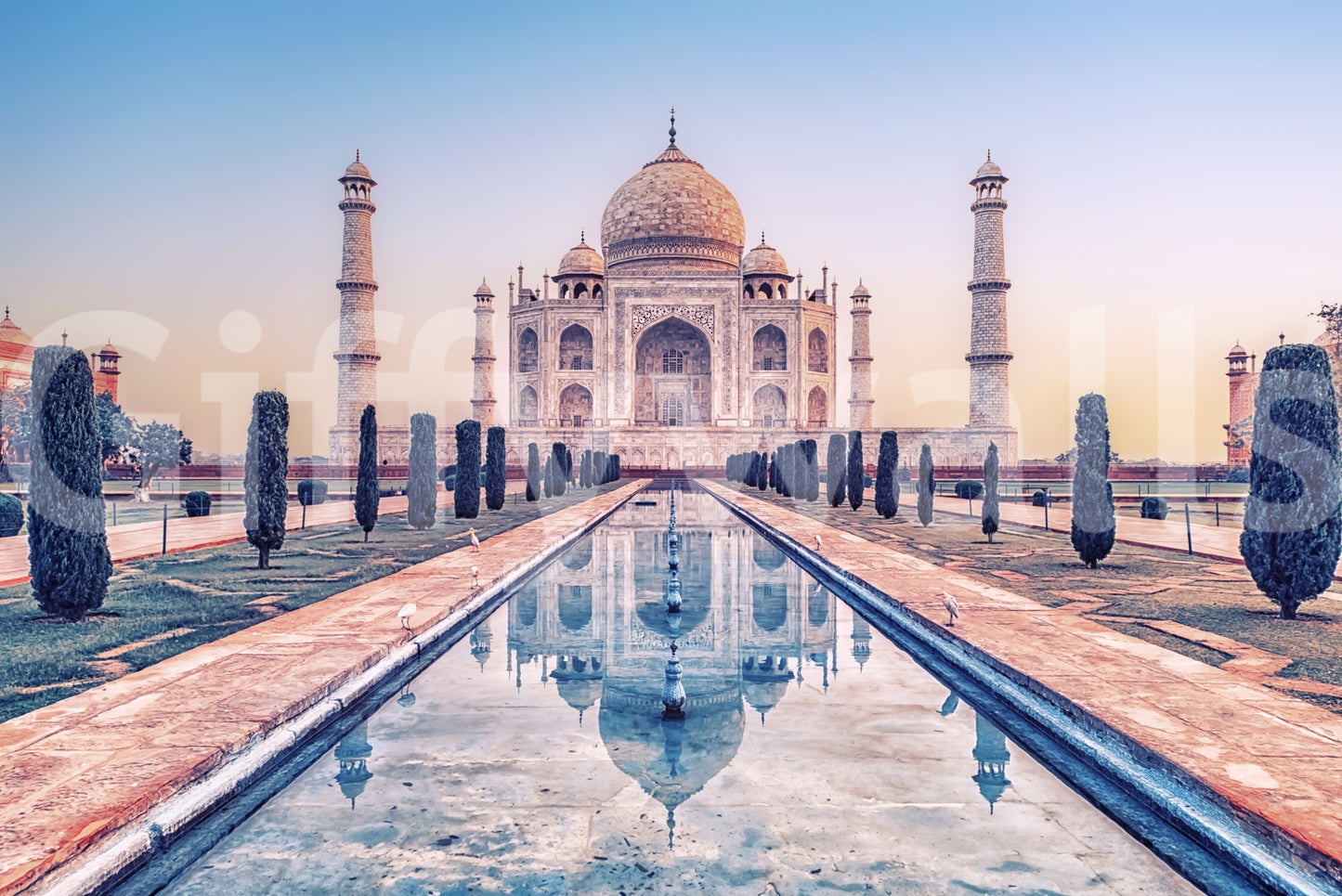 Wandgemälde „Agras Juwel“