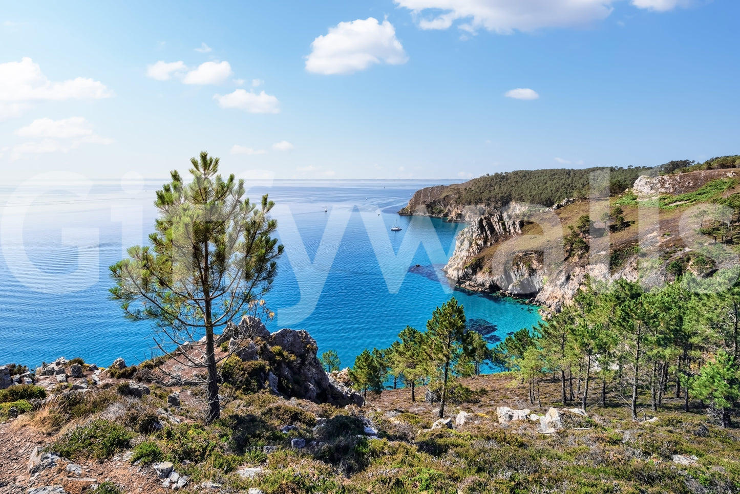 Fototapet cu vedere la Bretania