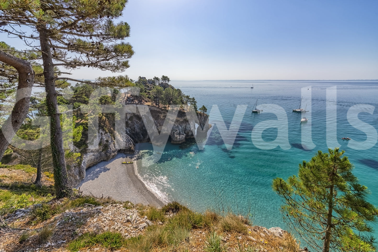 Fresque murale « Havre côtier »