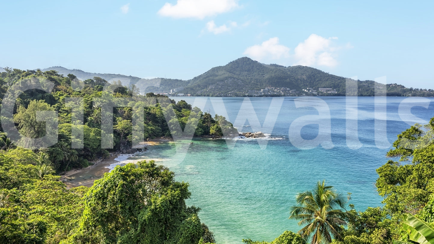 Smaragdgrønne vægmalerier