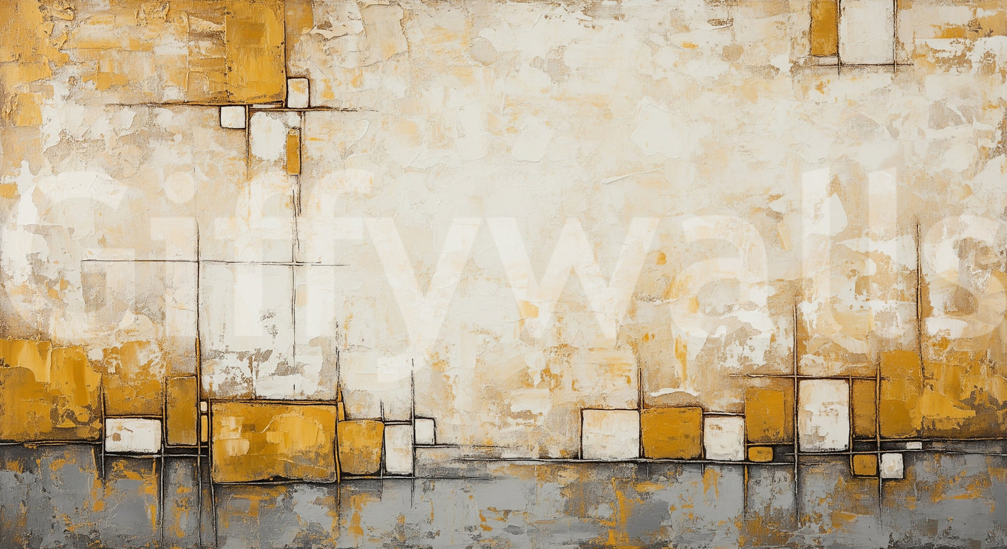 Murale di blocchi urbani