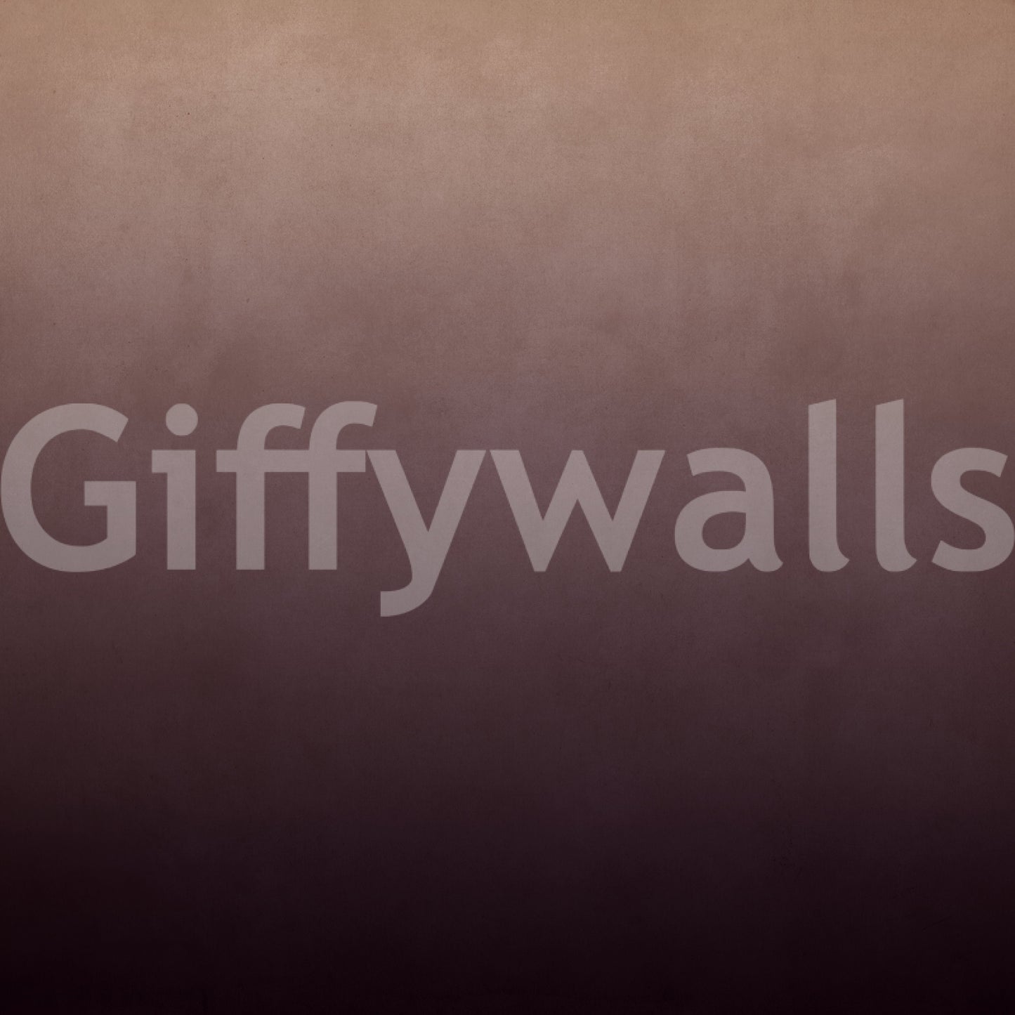 Beskidt papir - Ombre blomme vægmaleri