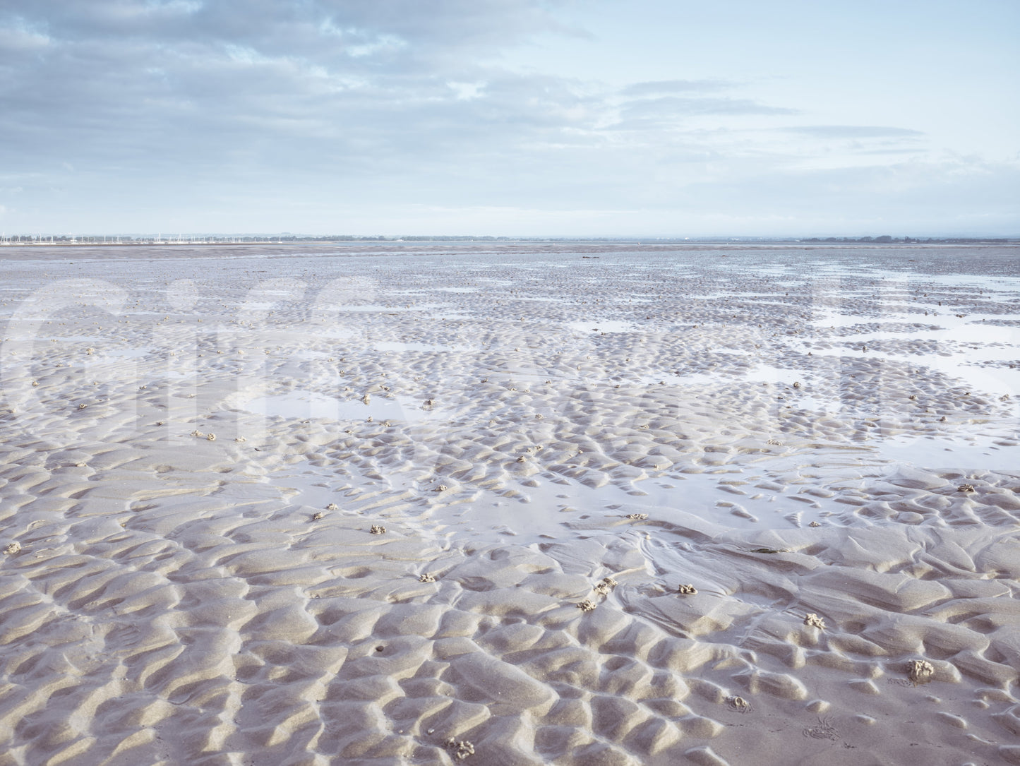 Fresque murale Sérénité du littoral