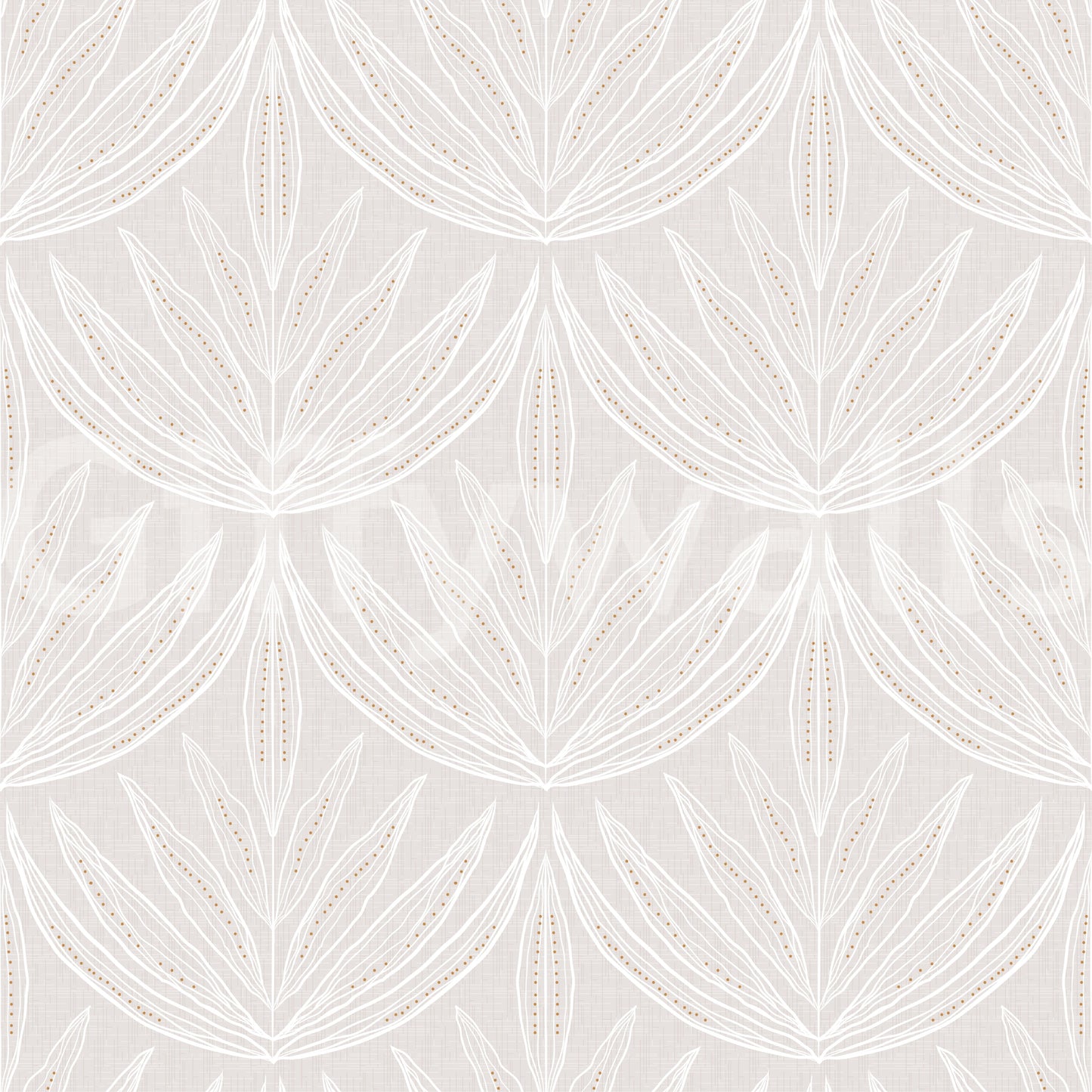 Lineare botanische Tapeten