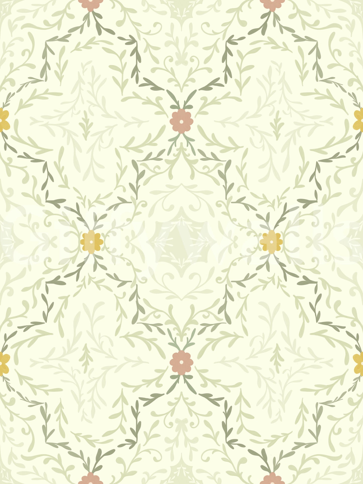 Papier peint Floral Echo