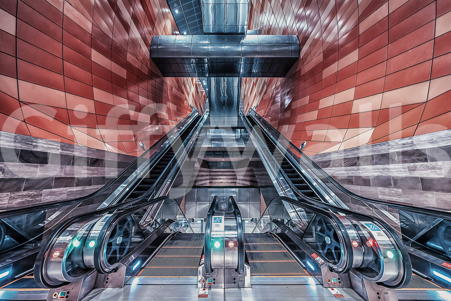 Mural de pared Metropolis Ascent