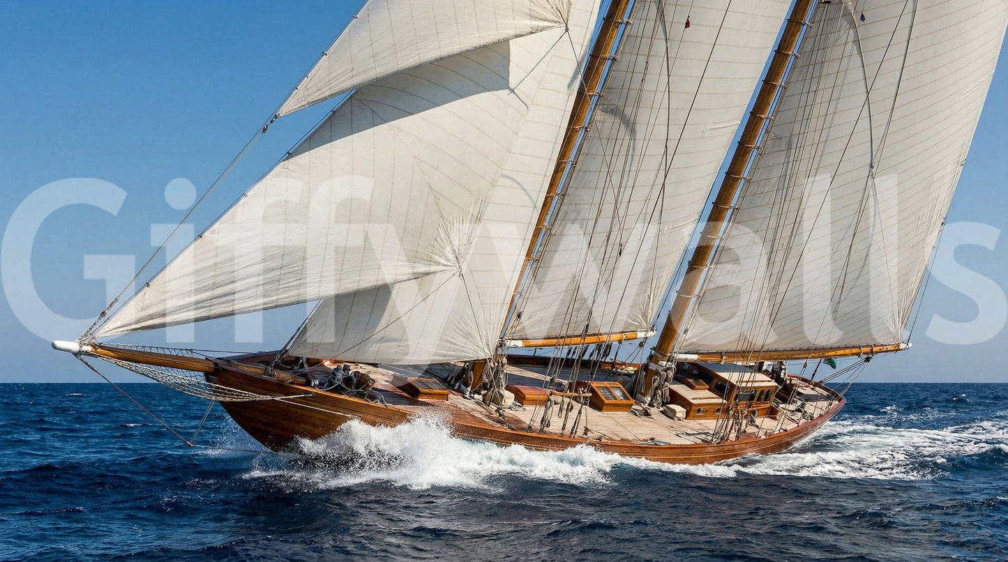 Wandbild „Segel-Ruhe“