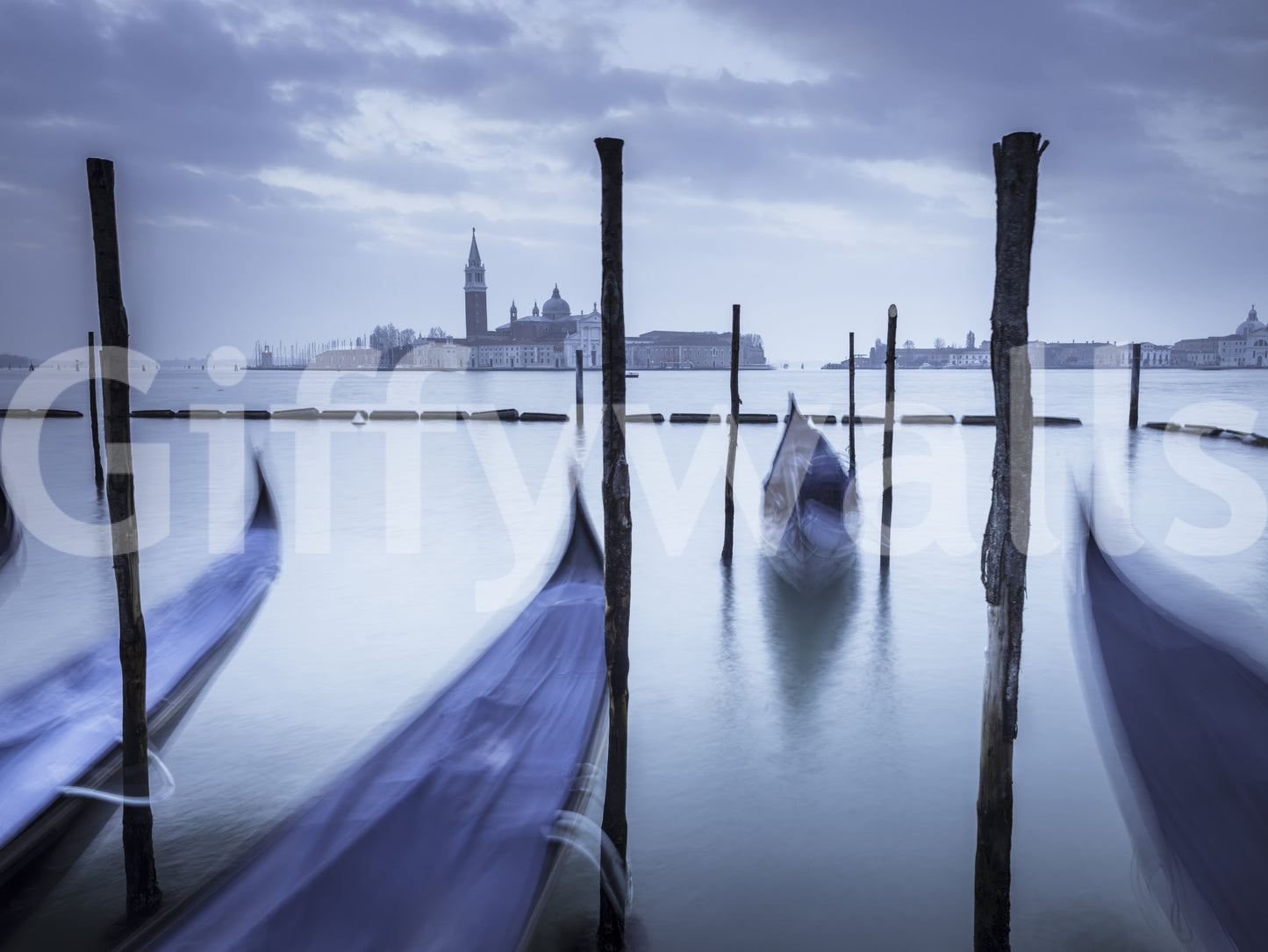 ラグーンのゴンドラの壁画