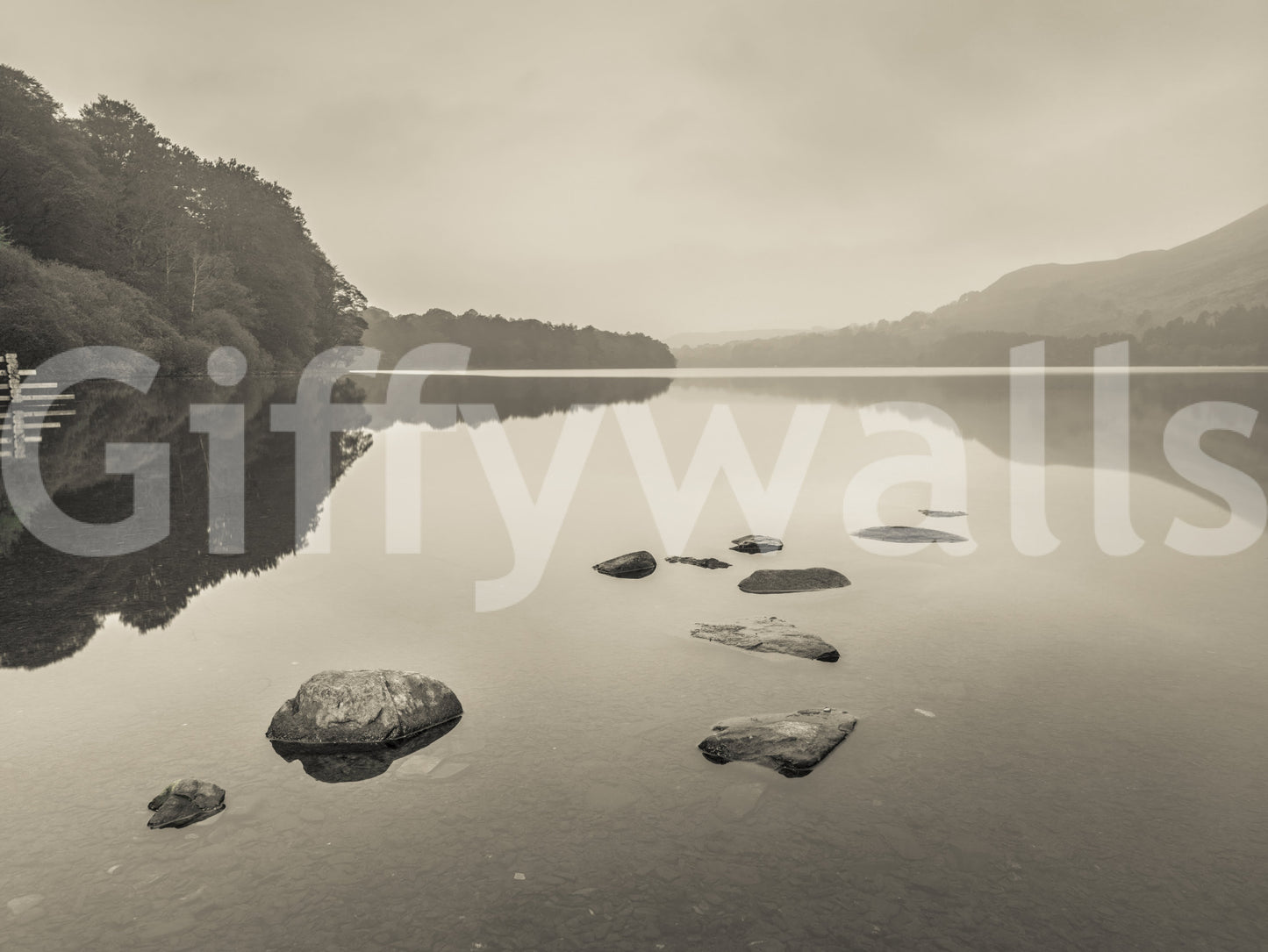 Järven rauha -seinämaalaus