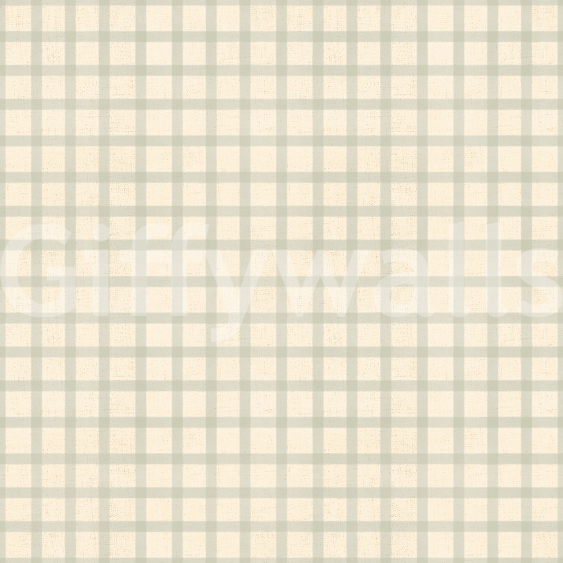 Elegant soft grid wallpaper with gingham pattern and canvas texture