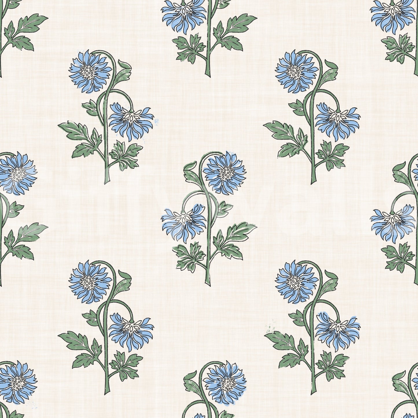 Tapeta Azure Petal Harmony