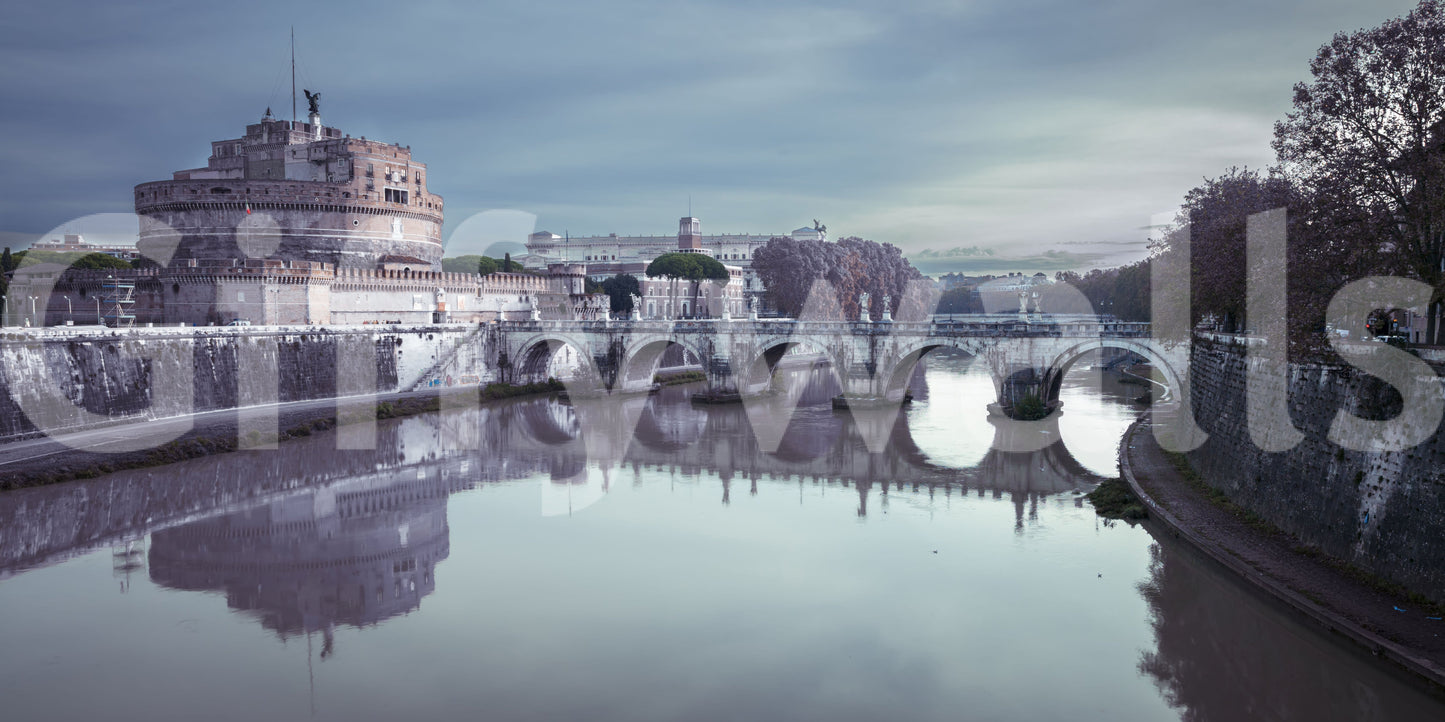 Roman Reflection: Castel Sant'Angelos storhet veggmaleri