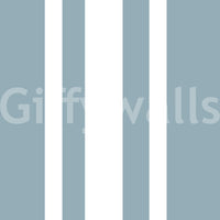 Blue Grey Vertical Stripe Wallpaper with soft colour and clean spacing